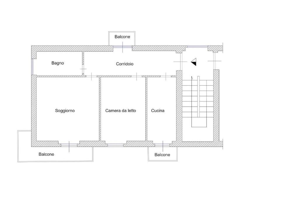 Apartamento La Casa Di Betta Vicino Metro *